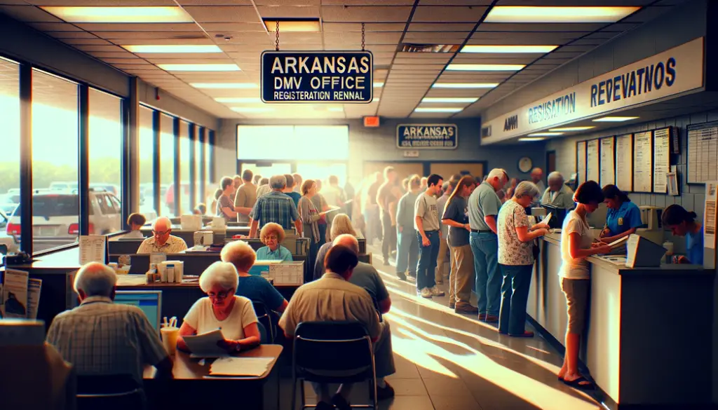 Arkansas DMV registration renewal