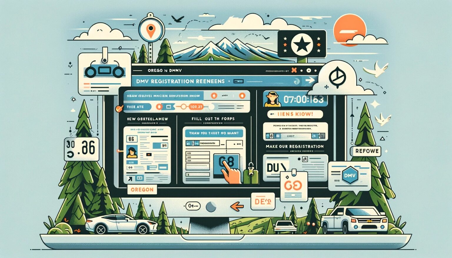 Oregon DMV Registration Renewal Consumer Auto