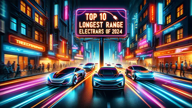 TOP 10 LONGEST RANGE ELECTRIC CARS 2024