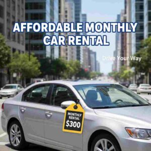 Rent a Car for a Month for $300