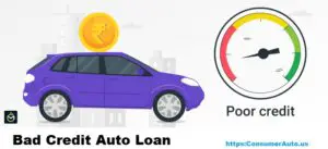 bad credit auto loan