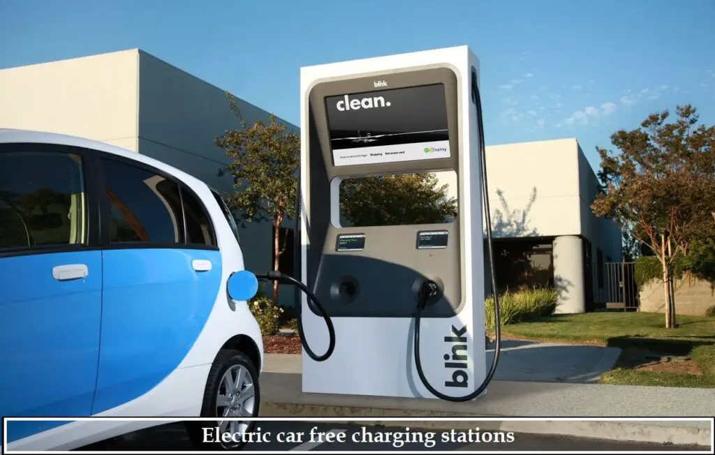 electric car free charging stations