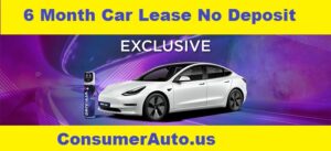 6 month car lease no deposit