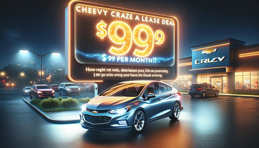 Benefits and Cost Savings of the Chevy Cruze Lease at $99