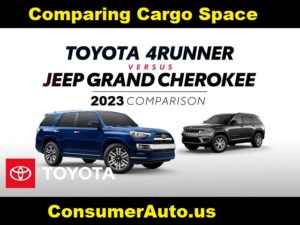 Comparing Cargo Space Jeep Grand Cherokee vs. Toyota 4Runner