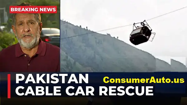 Pakistan Cable Car Rescue