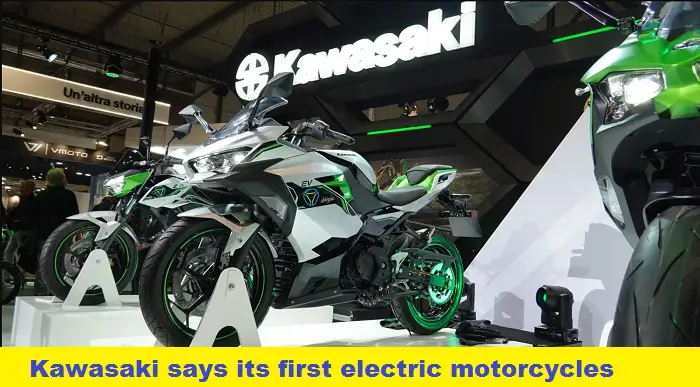 Kawasaki first electric motorcycles