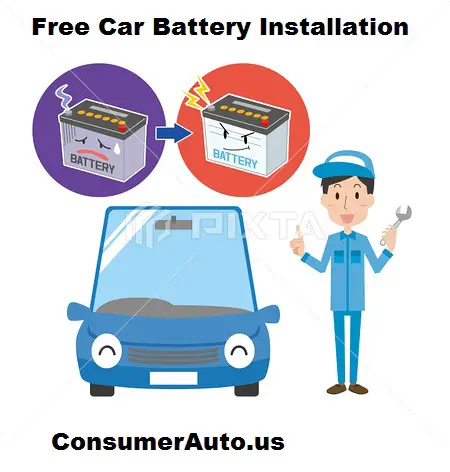 Free Car Battery Installation