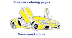 free car coloring pages