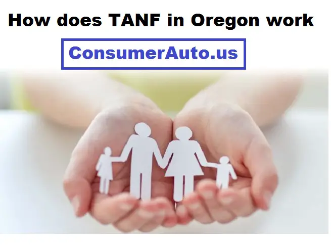 How does TANF in Oregon work