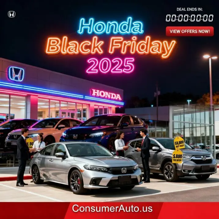Honda Black Friday 2025 Deals