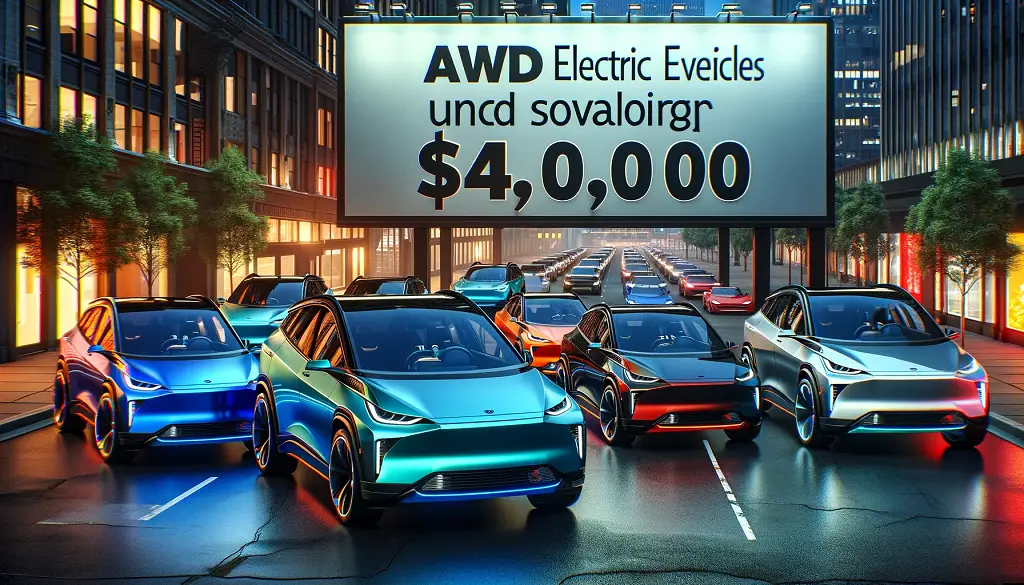 AWD Electric Vehicles Under $40,000