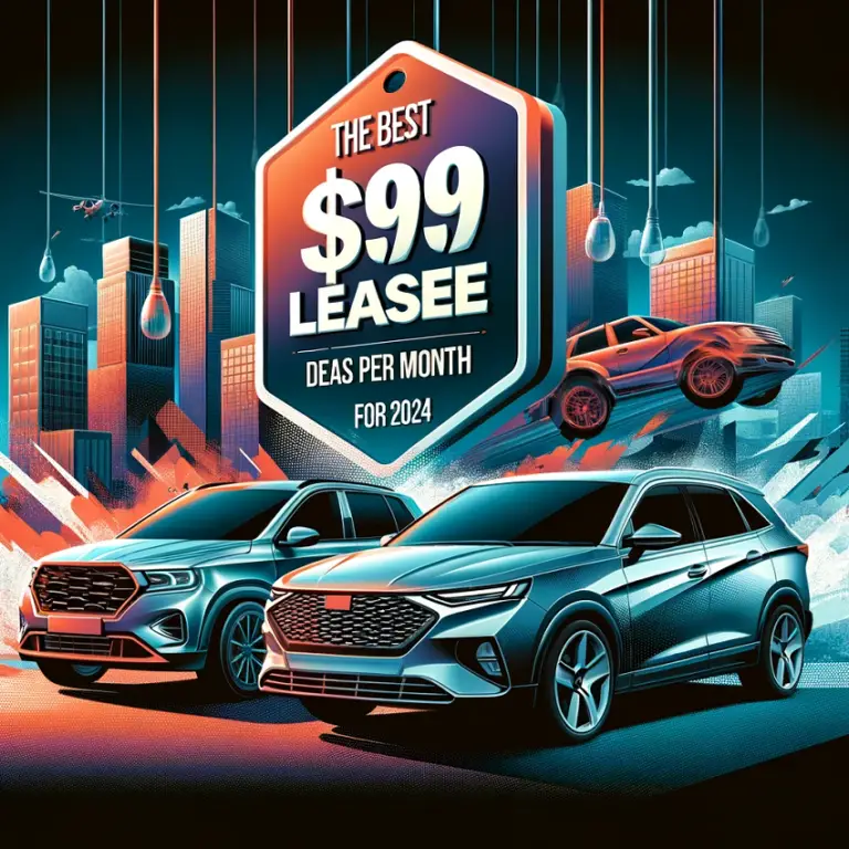 Unlocking the Best 99 Lease Deals for 2024 Your Road to Affordable