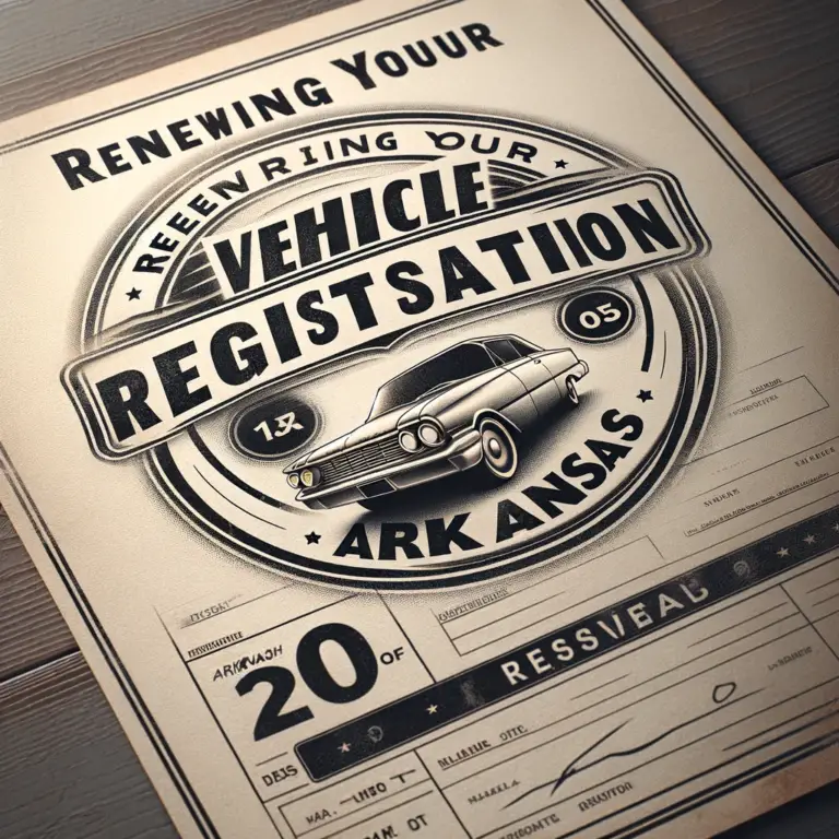 A Comprehensive Guide to Renewing Your Vehicle Registration in Arkansas