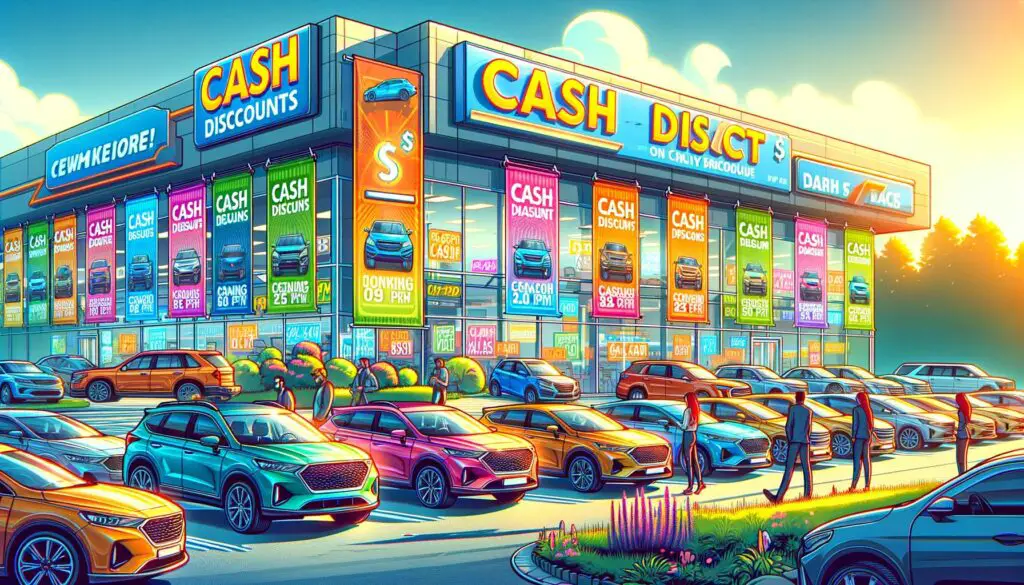 Cash Discounts on Car Purchases