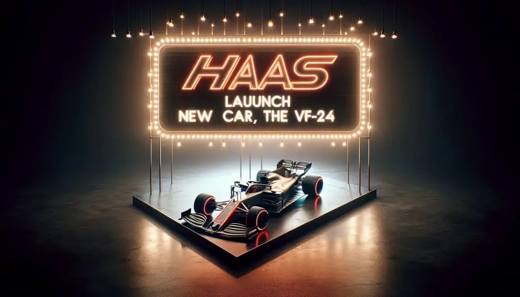 Haas launch new car, the VF-24