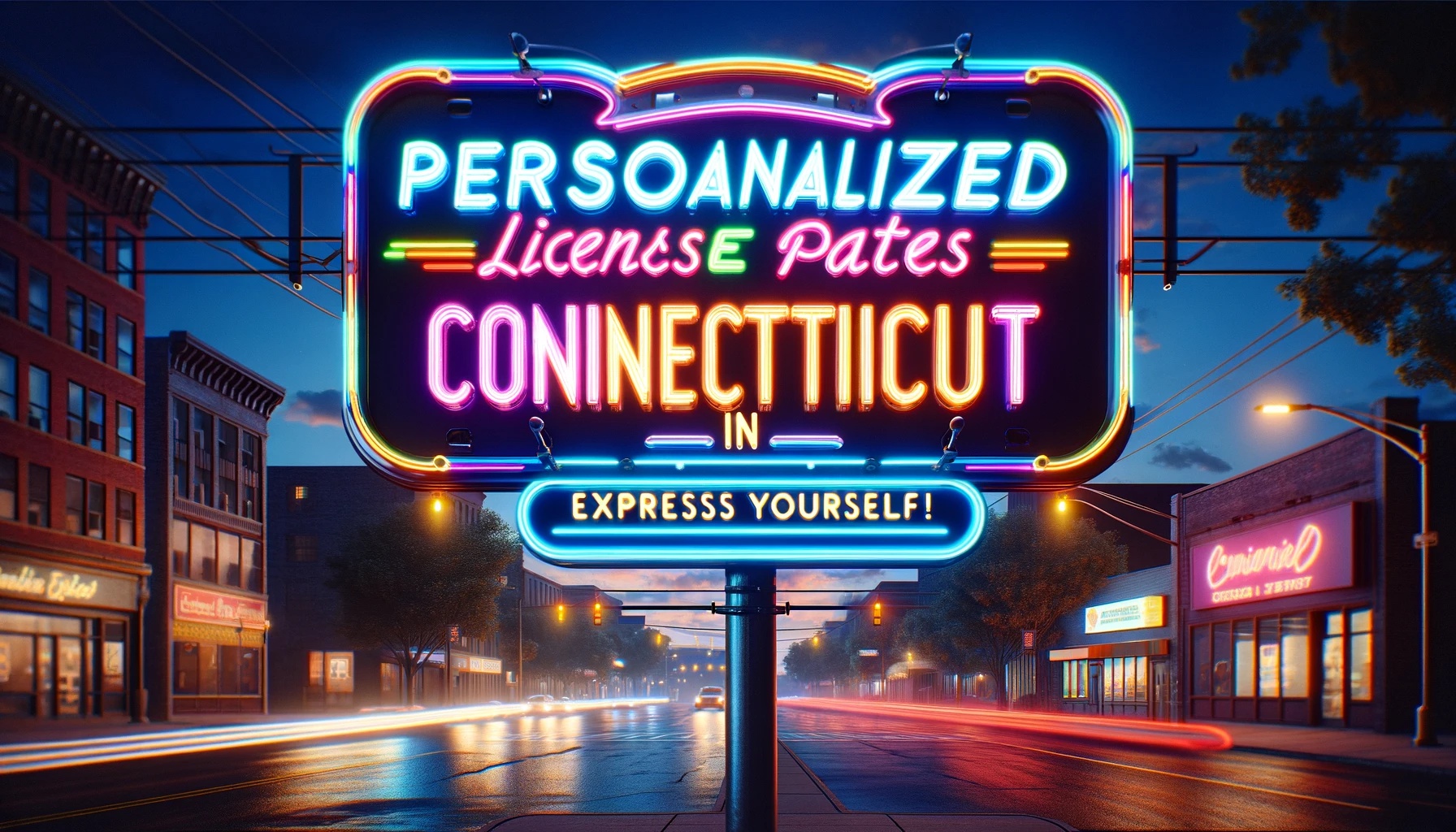 Personalized License Plates in Connecticut A Comprehensive Guide