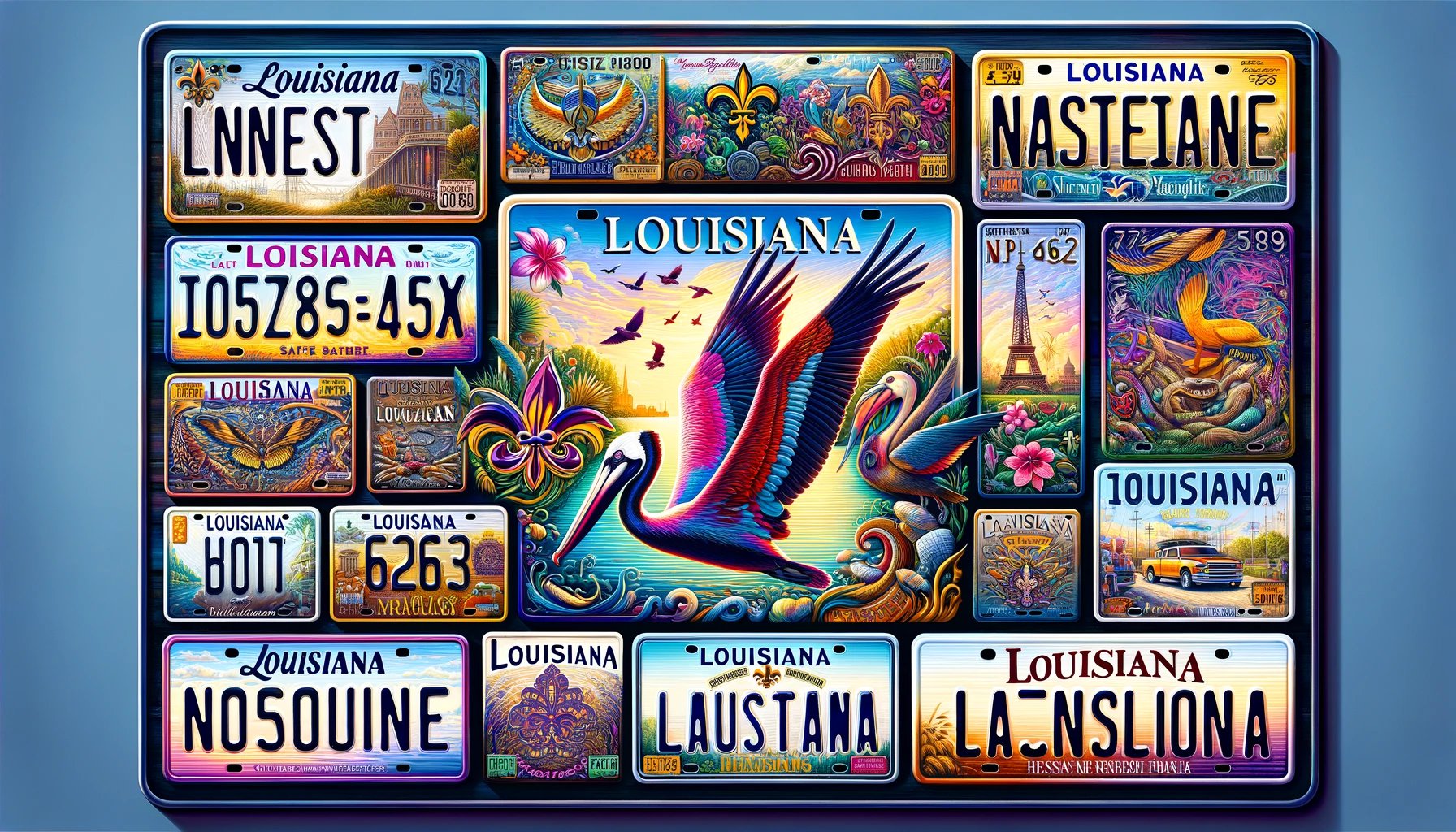 Personalized License Plates in Louisiana Consumer Auto