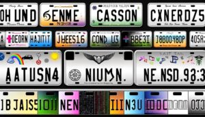 Personalizing License Plates for Front