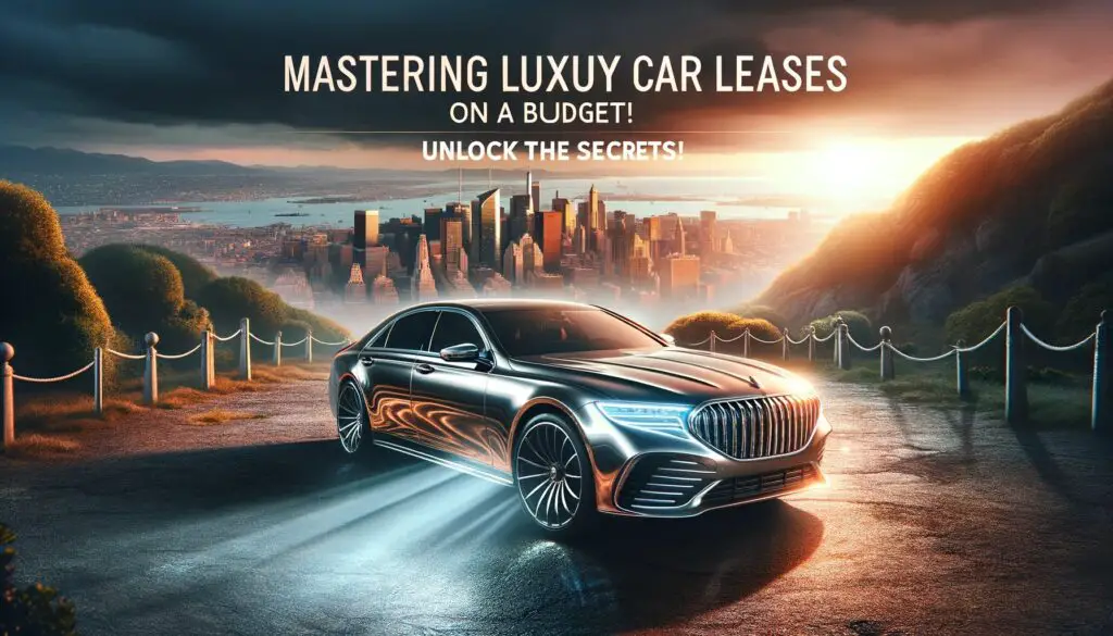 Mastering Luxury Car Leases on a Budget