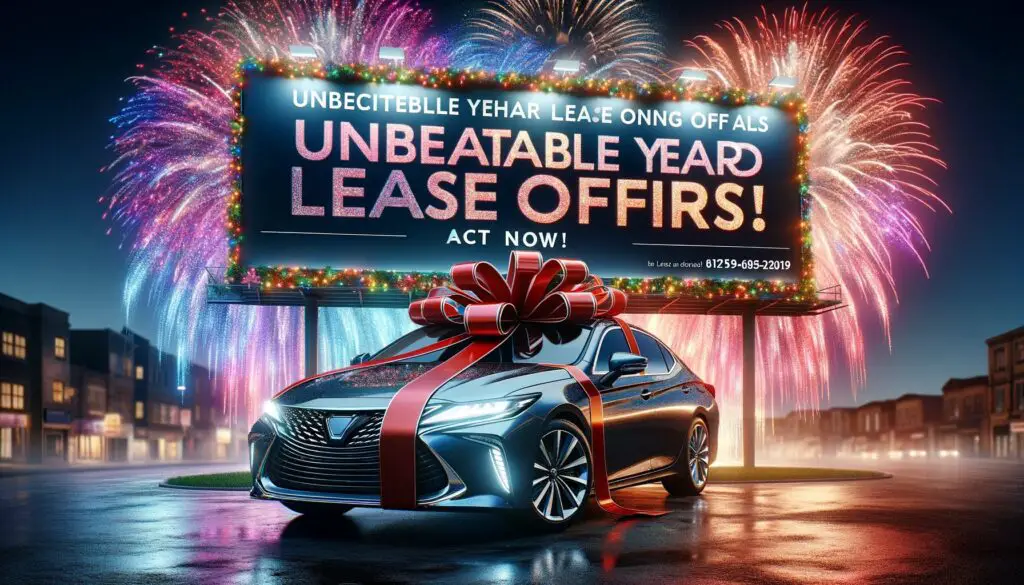 Why Year-End Car Leasing Offers Are Irresistible Deals