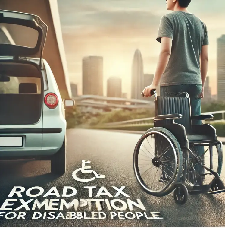 Car Road tax exemption for Disabled people