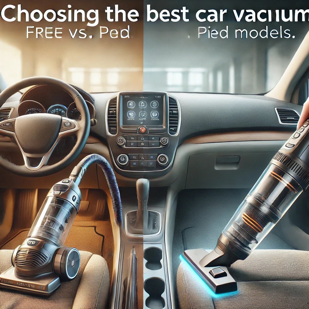 Choosing the Best Car Vacuum Free vs. Paid Models