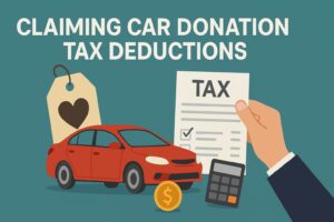 Claiming Car Donation Tax Deductions